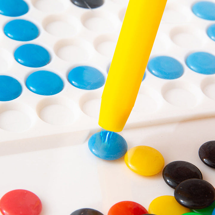 Magnetic Drawing Board with Beads - MagniDots-State of Style