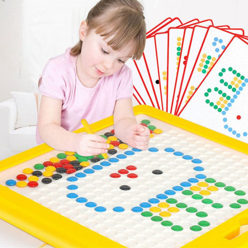 Magnetic Drawing Board with Beads - MagniDots-State of Style