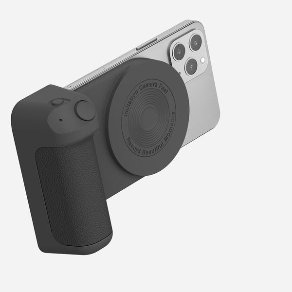 Magnetic Grip & Wireless Charger in One - Griply-Black-State of Style