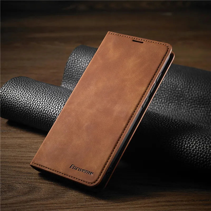 Magnetic iPhone case – GripFold-Brown-iPhone 15 Plus-State of Style
