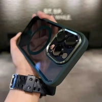 Magnetic iPhone Case – iShield-Green-iPhone 16-State of Style