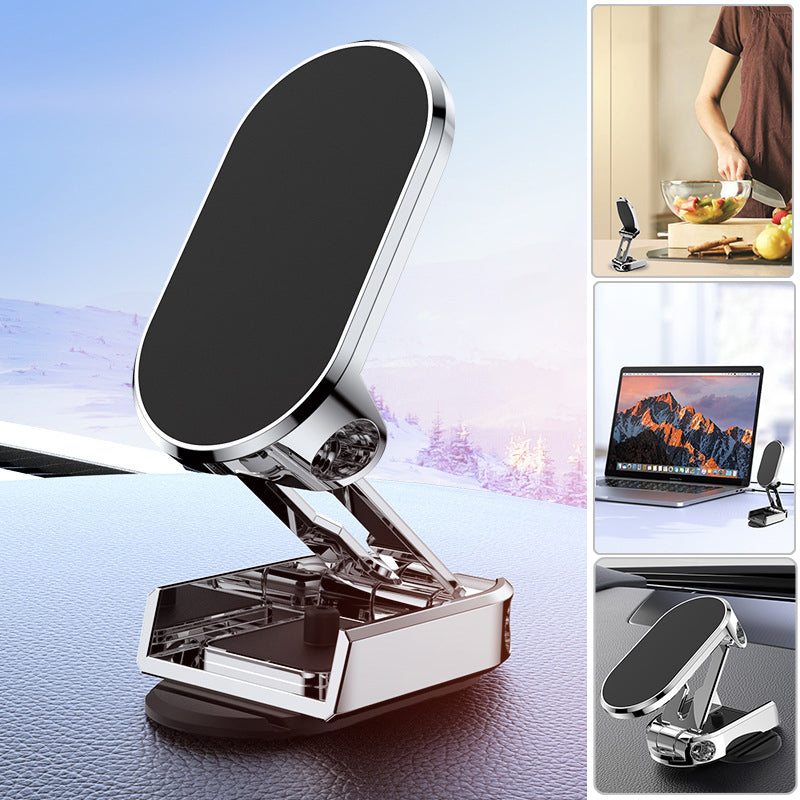 Magnetic Phone Holder for the Car - MagMount Fold-Black-State of Style