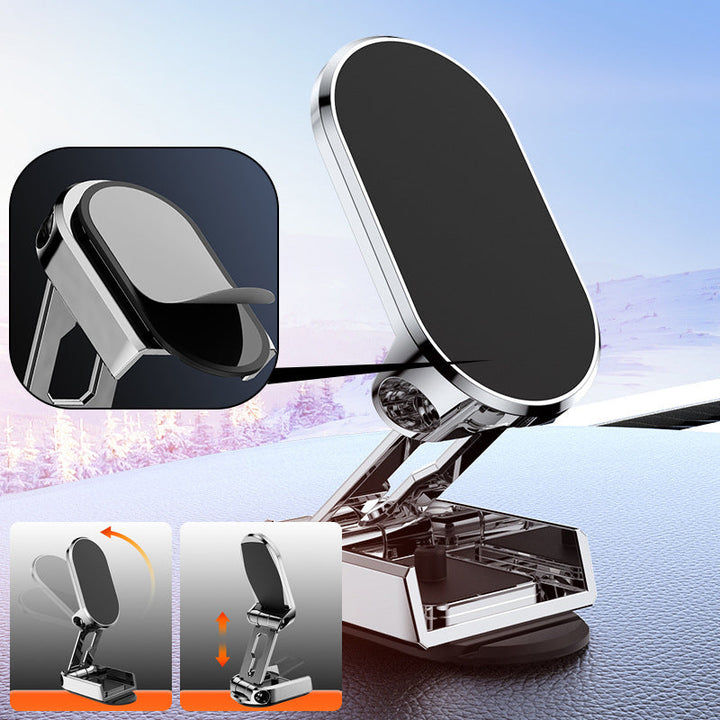 Magnetic Phone Holder for the Car - MagMount Fold-Black-State of Style