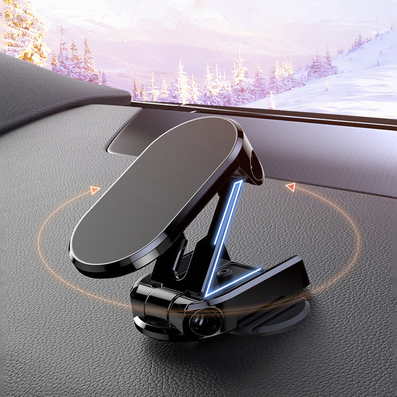 Magnetic Phone Holder for the Car - MagMount Fold-Black-State of Style