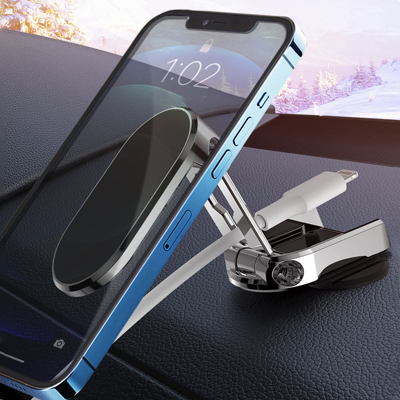 Magnetic Phone Holder for the Car - MagMount Fold-Black-State of Style