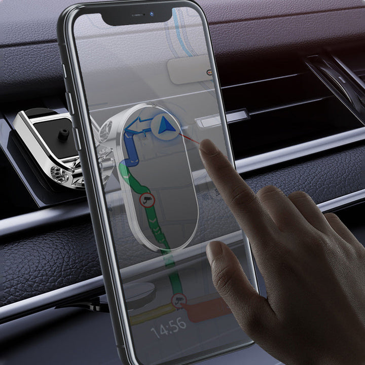 Magnetic Phone Holder for the Car - MagMount Fold-Black-State of Style
