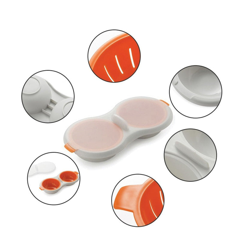Magnetron Epicurean Set - EggEase-Orange-State of Style