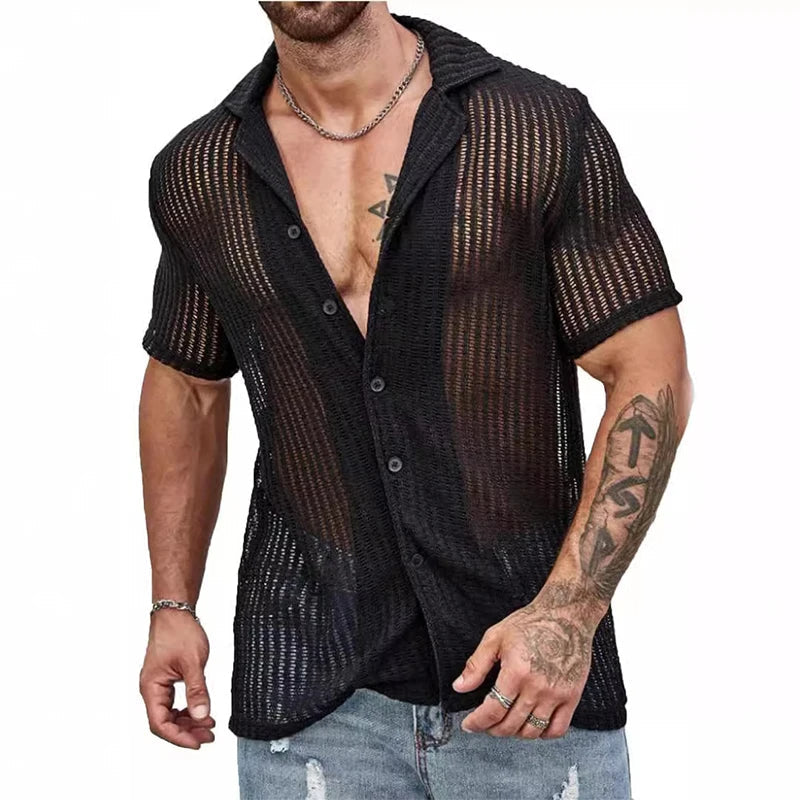 Magnus | Men's Summer Style Shirt – Elegant & Lightweight-Apricot-M-State of Style