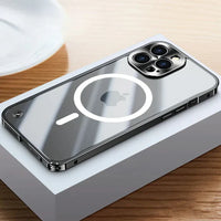 MagSafe Case for iPhone 15 - SteelGuard-Black-iPhone 15 Pro Max-State of Style