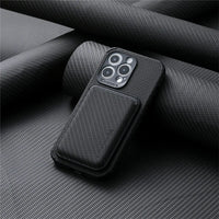MagSafe Wallet Phone Case - TitanWallet-Carbon Black-iPhone 15 Pro Max-State of Style