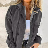 Ladies' Jacket with Hood and Zip – Noëlle