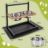Premium Raised Dog Feeding Station - SnackHaven