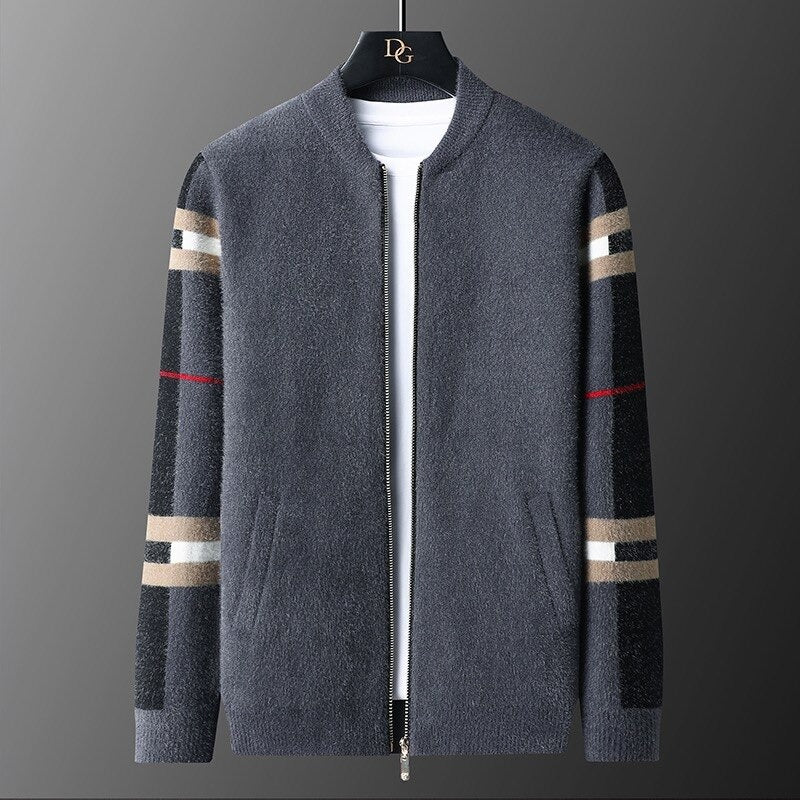 MaisysVest | Men's Luxurious Cashmere Cardigan-Green-XS-State of Style