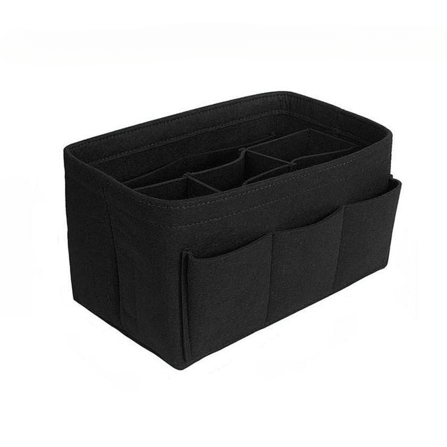 Felt Handbag and Make-Up Organiser Insert