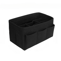 Felt Handbag and Make-Up Organiser Insert
