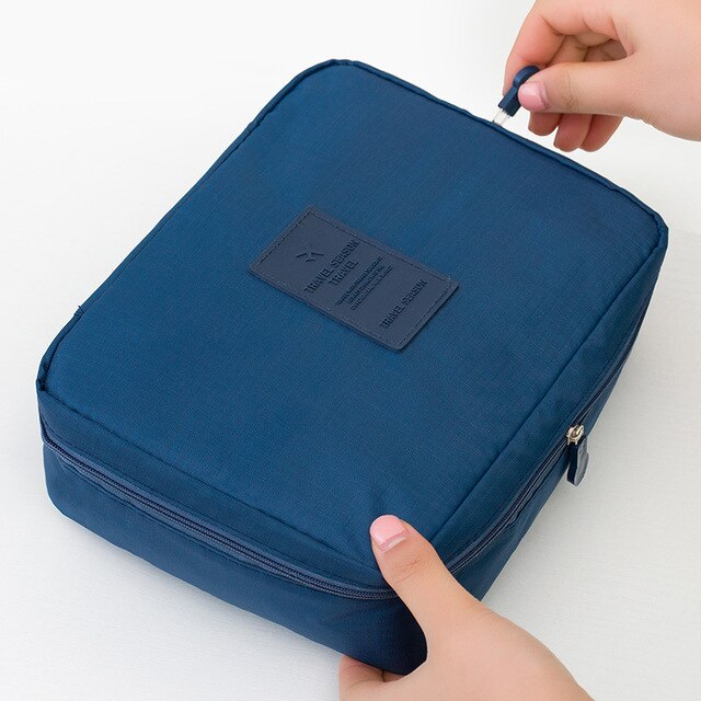 Compact Waterproof Make-Up Travel Organiser