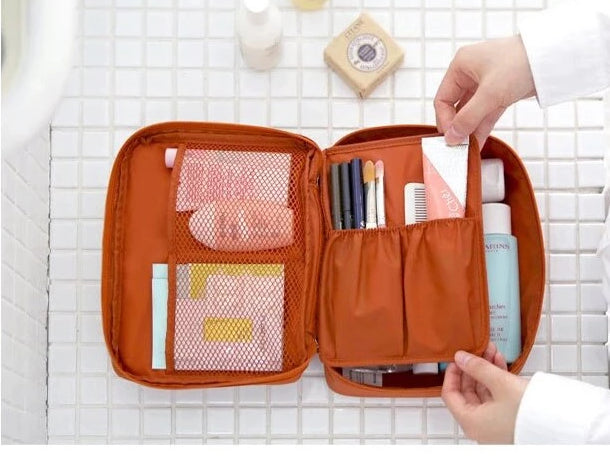 Compact Waterproof Make-Up Travel Organiser