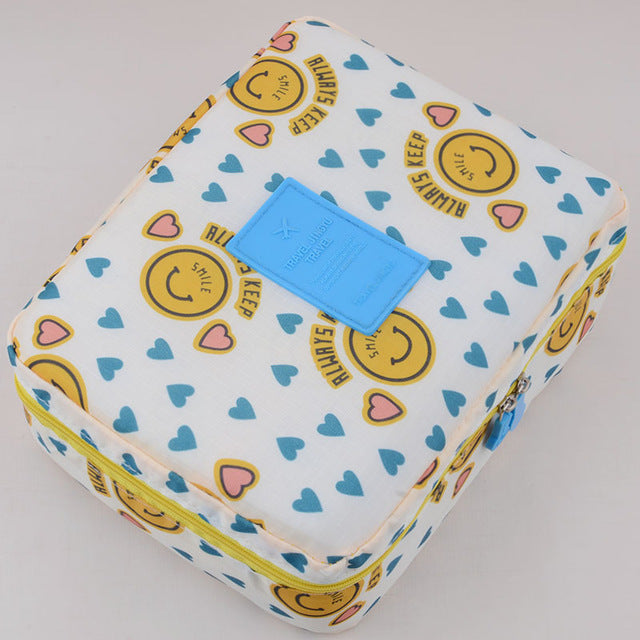 Compact Waterproof Make-Up Travel Organiser