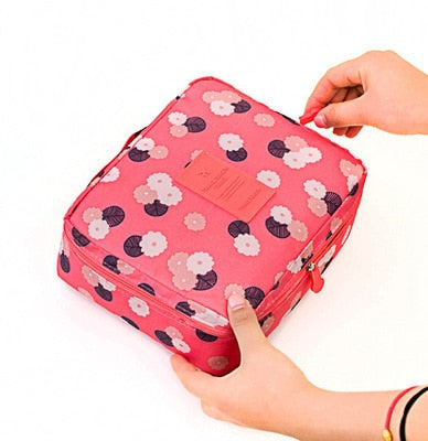 Compact Waterproof Make-Up Travel Organiser