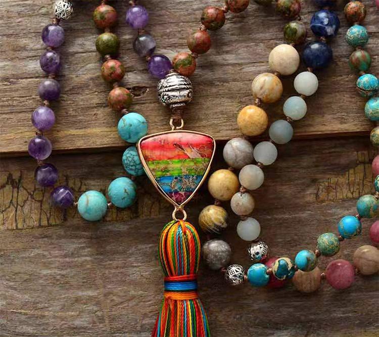 Mala Necklace of Enlightenment - Altheira-State of Style