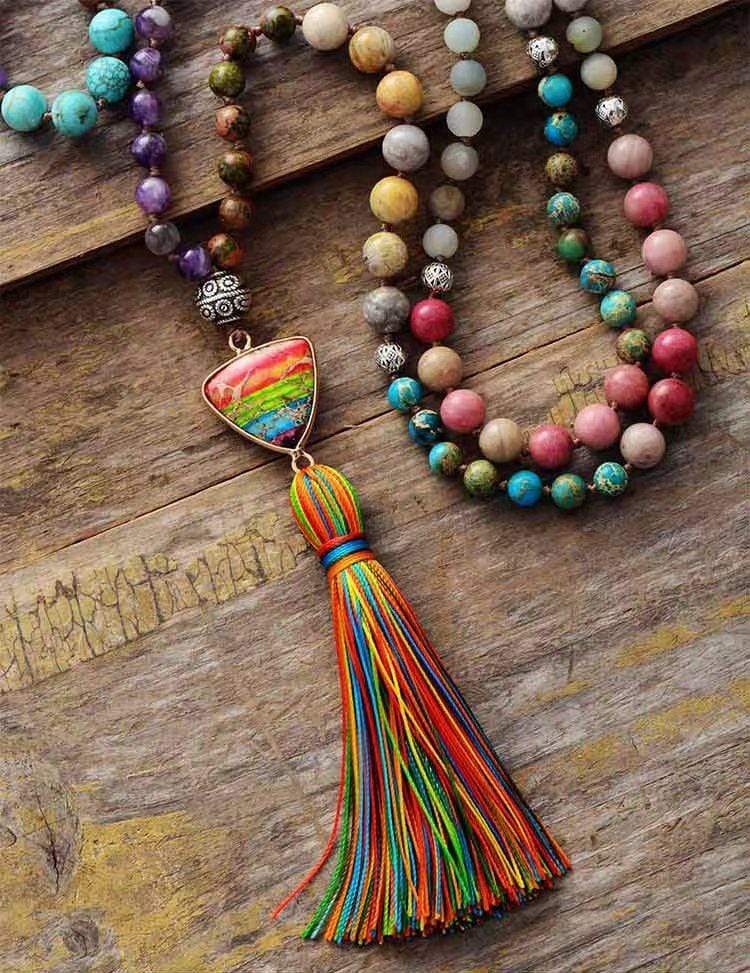 Mala Necklace of Enlightenment - Altheira-State of Style
