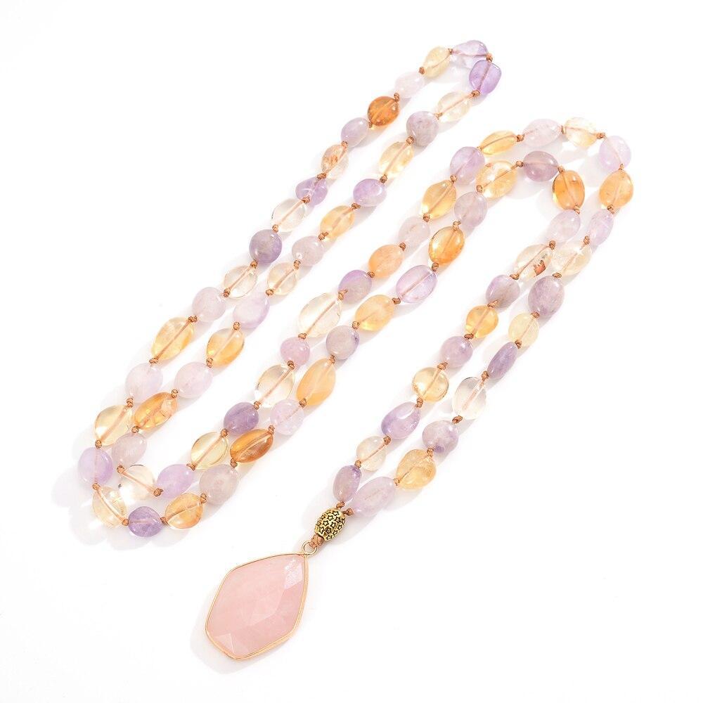 Mala Necklace with Calming Energy - Seraphina-State of Style