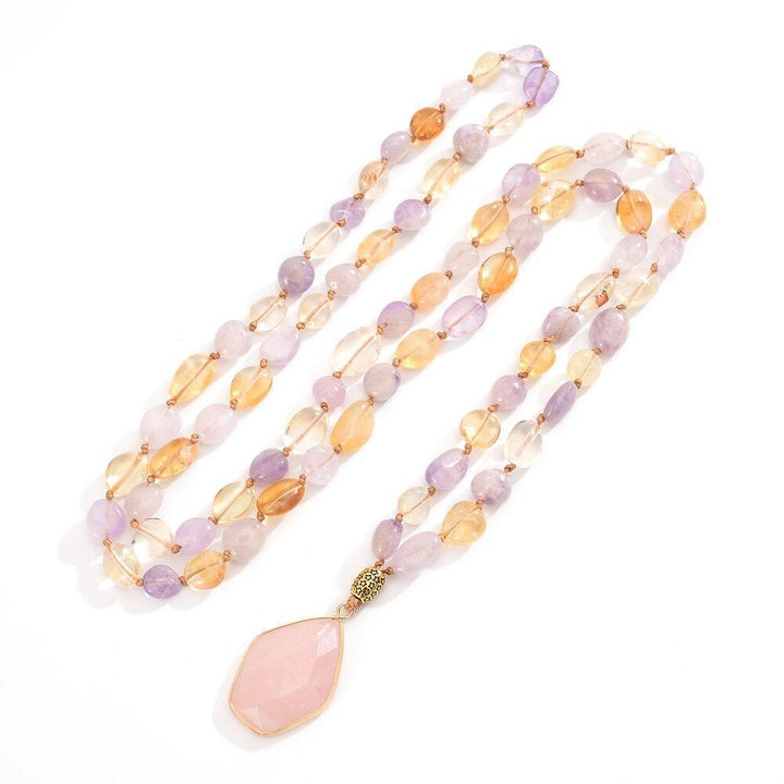Mala Necklace with Calming Energy - Seraphina-State of Style