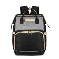 Convertible Baby Nappy Backpack with Foldable Bassinet – Waterproof Multi-Pocket Design