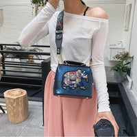 Embroidered Mandala Shoulder Bag – Lightweight Multi-Use Bohemian Design