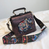 Embroidered Mandala Shoulder Bag – Lightweight Multi-Use Bohemian Design