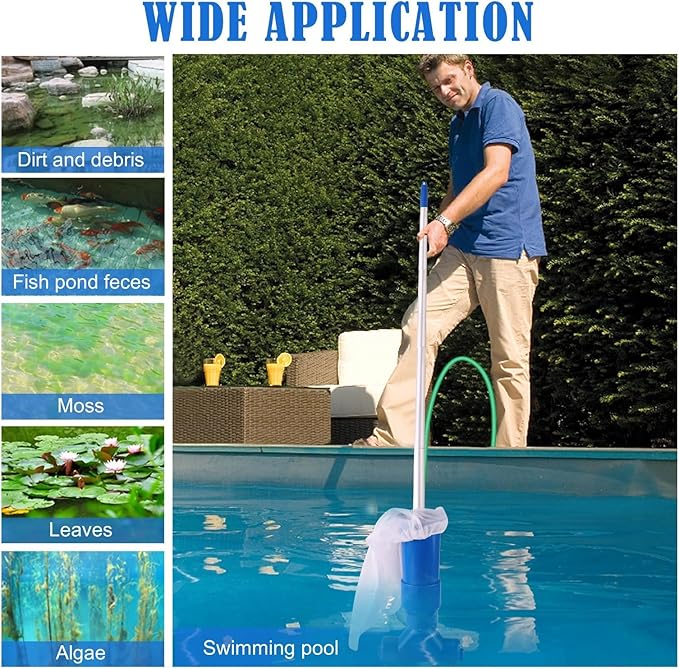 Manual Pool Vacuum – AquaSweep-State of Style