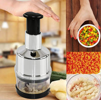 Manual Stainless Steel Vegetable Chopper - ChefChop Pro-State of Style