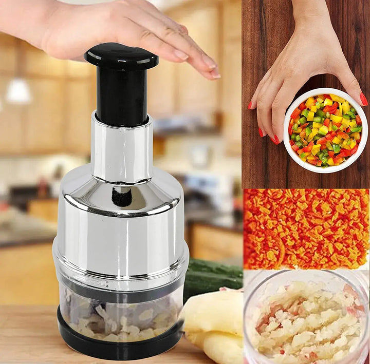 Manual Stainless Steel Vegetable Cutter - ChefChop Pro-State of Style