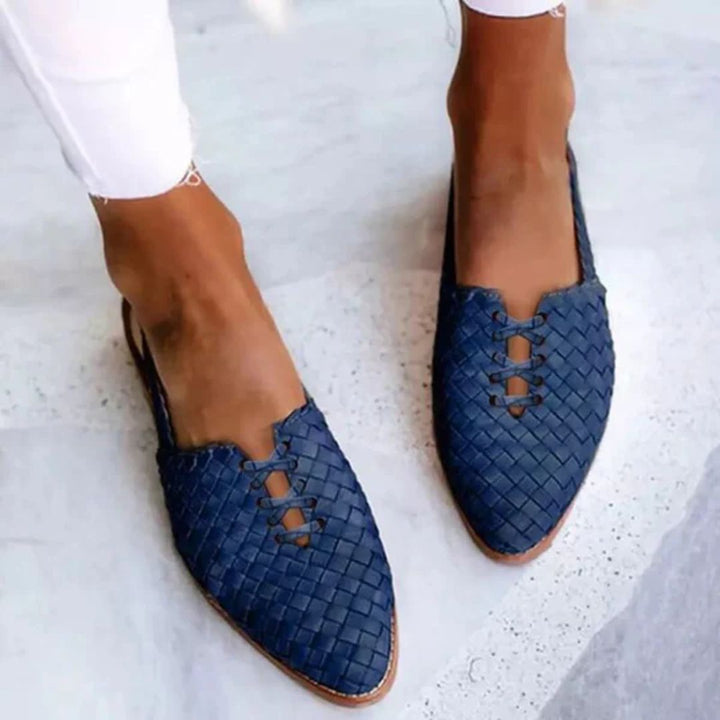 Maribelle Slip-On Sandals | Comfortable & Unique-Blue-4.5-State of Style