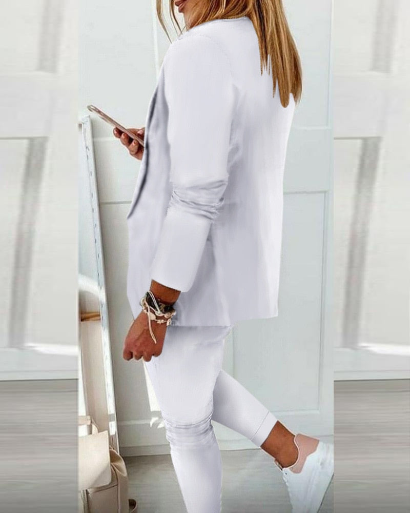 Marie-Louise Suit | Perfect for Both Business & Casual Wear-Black-S-State of Style
