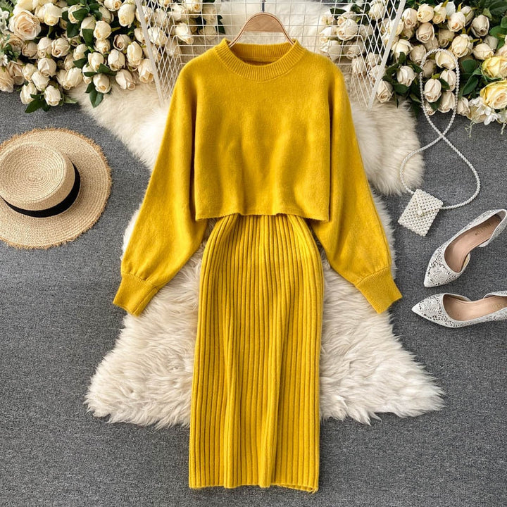 MariekesSet | Women's Relaxed Loungewear Set-Apricot-State of Style