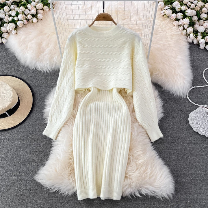 MariekesSet | Women's Relaxed Loungewear Set-Apricot-State of Style