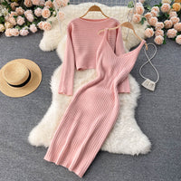 MariekesSet | Women's Relaxed Loungewear Set-Apricot-State of Style