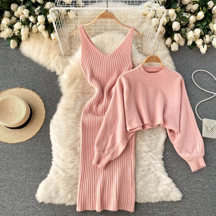 MariekesSet | Women's Relaxed Loungewear Set-Apricot-State of Style