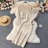 MariekesSet | Women's Relaxed Loungewear Set-Apricot-State of Style