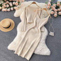 MariekesSet | Women's Relaxed Loungewear Set-Apricot-State of Style