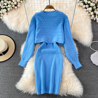 MariekesSet | Women's Relaxed Loungewear Set-Baby Blue-State of Style