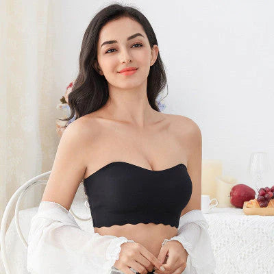 MaritsBra | Women's Strapless Invisible Push-Up Bra-Black-M-State of Style