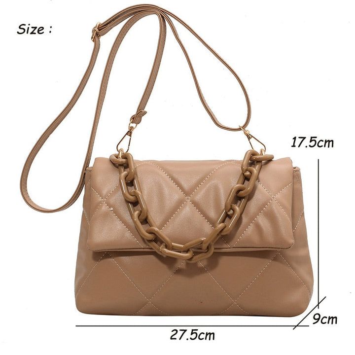 MarjoleinBag | Women's Magnetic Closure Shoulder Bag-Black-State of Style