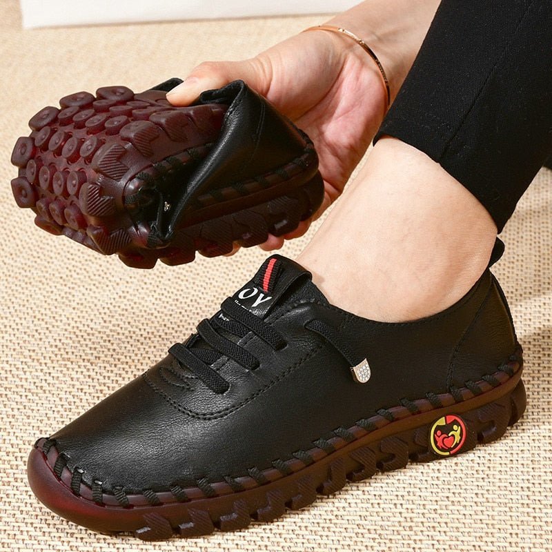 MarliekesSneaks | Women's Lightweight Comfort Sneakers-Black-4.5-State of Style