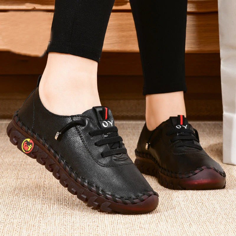 MarliekesSneaks | Women's Lightweight Comfort Sneakers-Black-4.5-State of Style