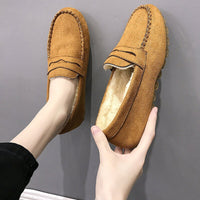 MarliesLoafers | Women's Slip-On Loafers-Yellow-4.5-State of Style