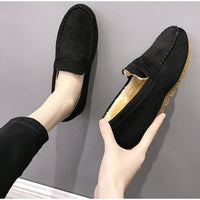 MarliesLoafers | Women's Slip-On Loafers-Yellow-4.5-State of Style