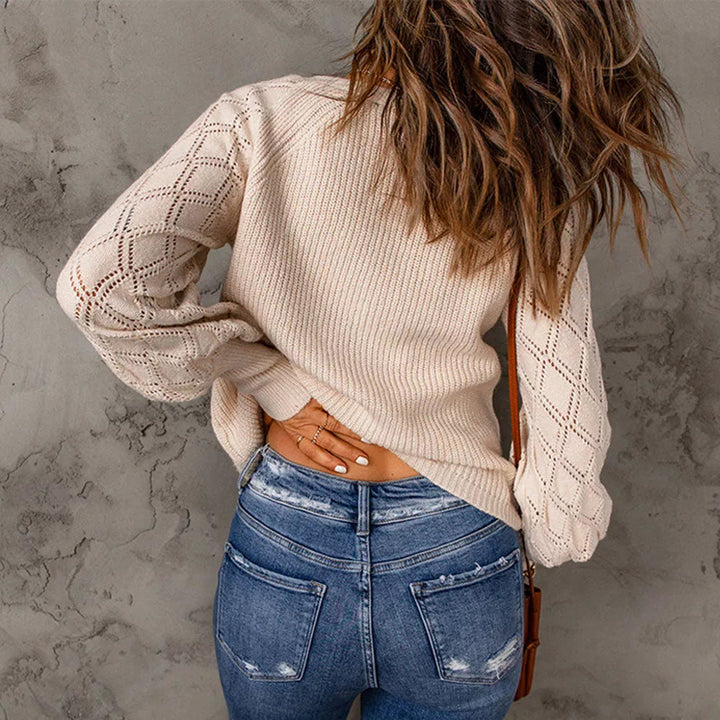 MarloesCardigan | Women's Soft Knit Cardigan-Khaki-S-State of Style
