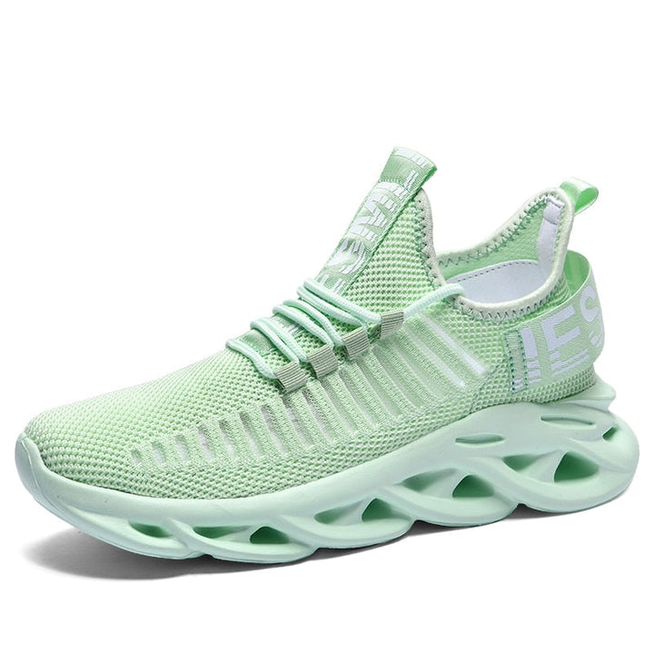 MatildaSneaks | Women's High-Top Sneakers-Apple Green-5.0-State of Style